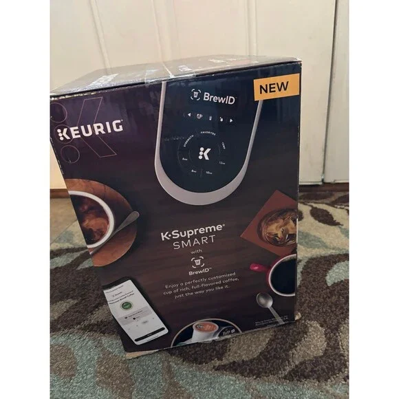 Keurig K-Supreme Smart Single Serve Coffee Maker in Black. RETAILS $119 - Picture 6 of 8